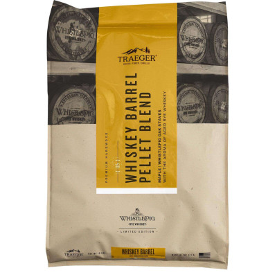 Деревні Паливні Пеллети Traeger Wood Pellets - Whiskey Barrel - 9kg - Fuel